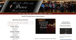 Desktop Screenshot of nfdance.com